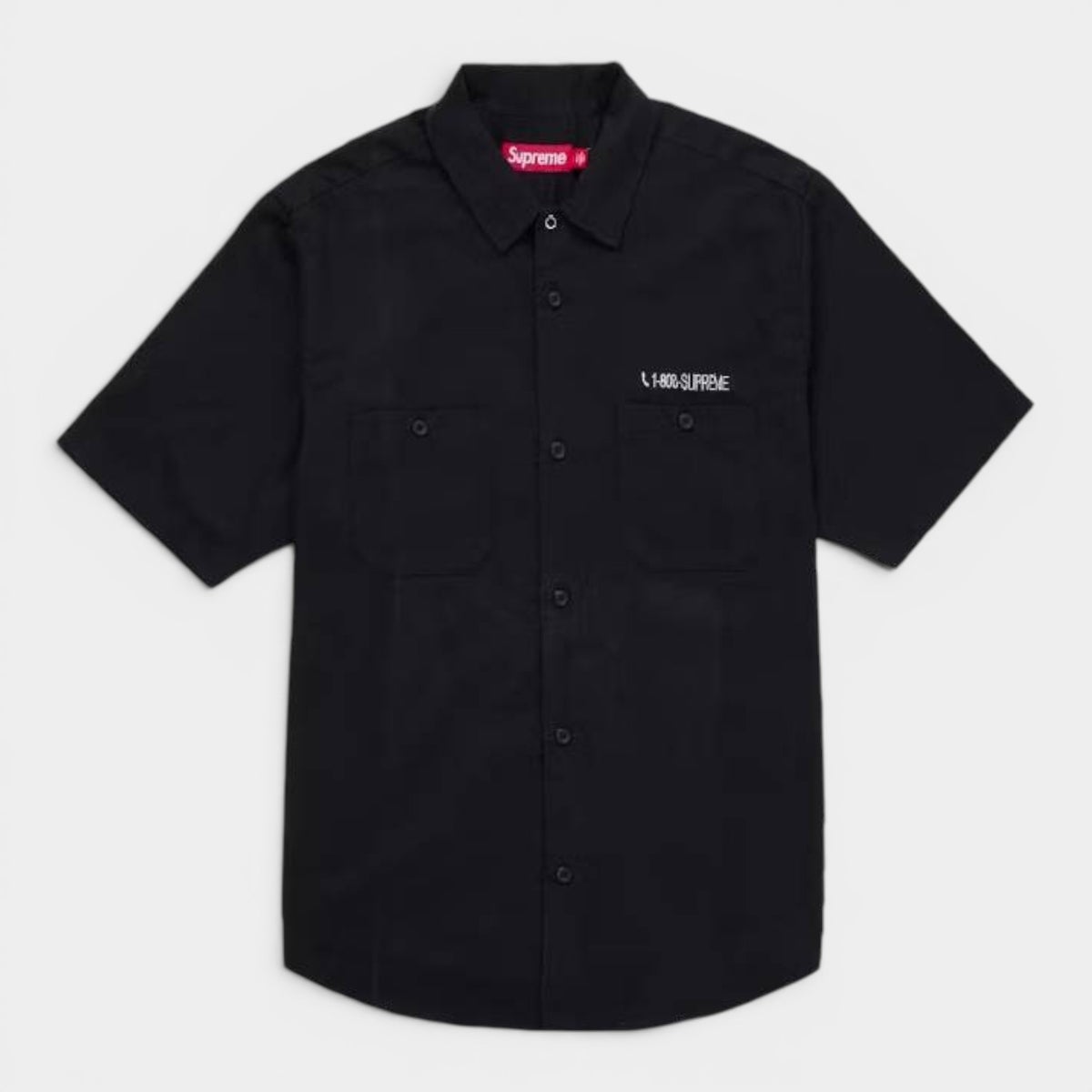 Supreme シュプリーム 2026SS AOI Cyborg S/S Work Shirt　AOIサイボーグ ショートスリーブワークシャツ　ブラック1