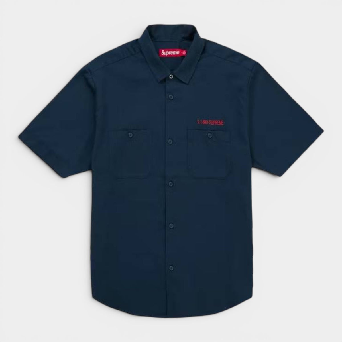 Supreme シュプリーム 2026SS AOI Cyborg S/S Work Shirt　AOIサイボーグ ショートスリーブワークシャツ　ネイビー
