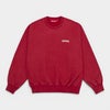  Supreme シュプリーム 2026SS Washed Crewneck ウォッシュドクルーネック　レッド
