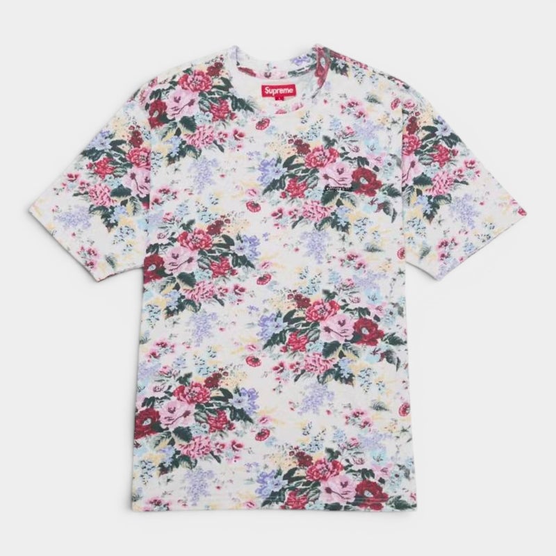 Supreme シュプリーム 2026SS Washed S/S Top Tee ウォッシュド ショートスリーブトップTシャツ フローラル