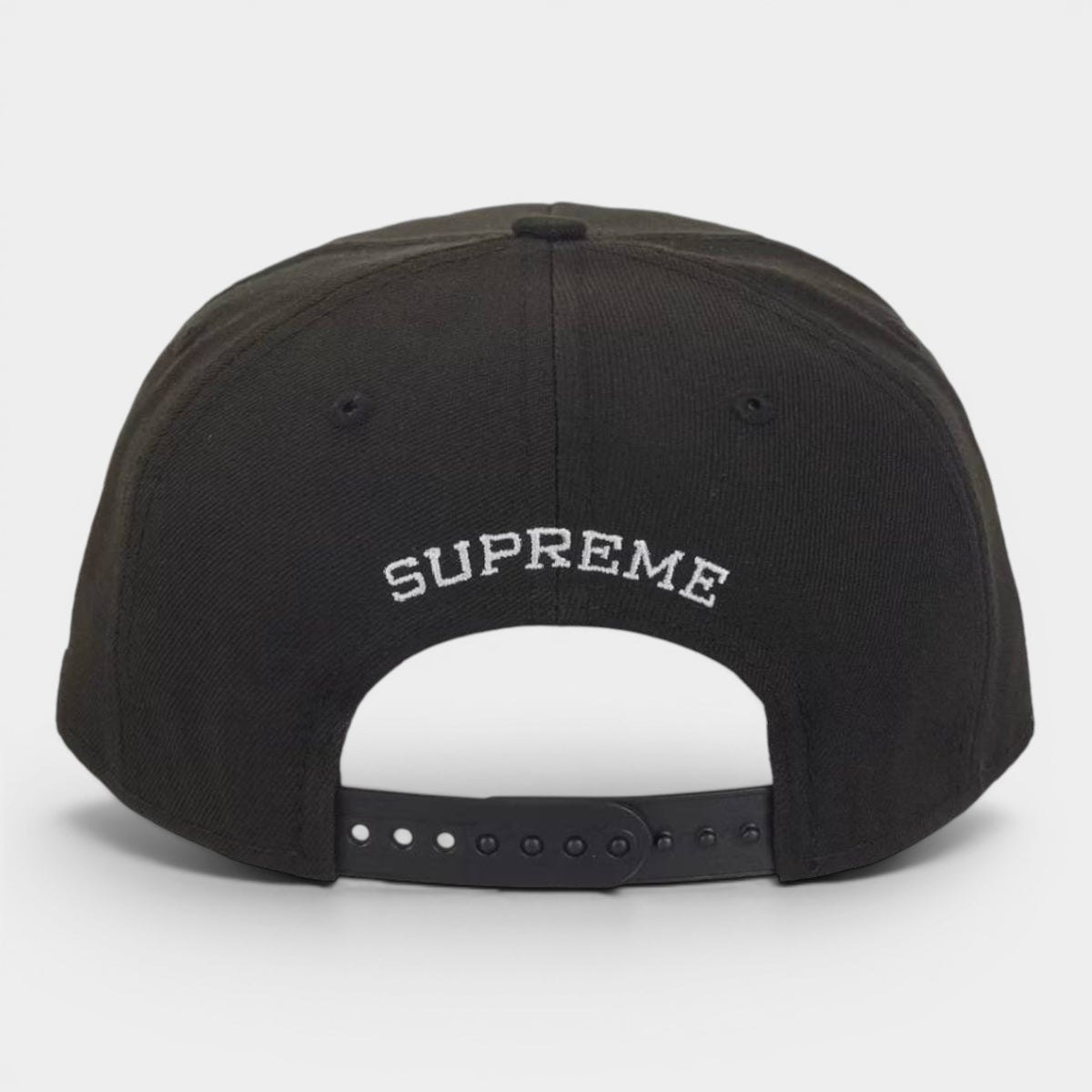 Supreme シュプリーム 2026SS Gothic Outline Adjustable New Era Cap ゴシックアウトライン アジャスタブルニューエラキャップ ブラック1