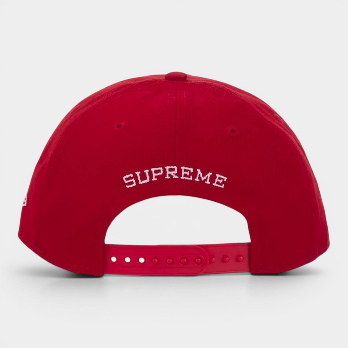 Supreme シュプリーム 2026SS Gothic Outline Adjustable New Era Cap ゴシックアウトライン アジャスタブルニューエラキャップ レッド1