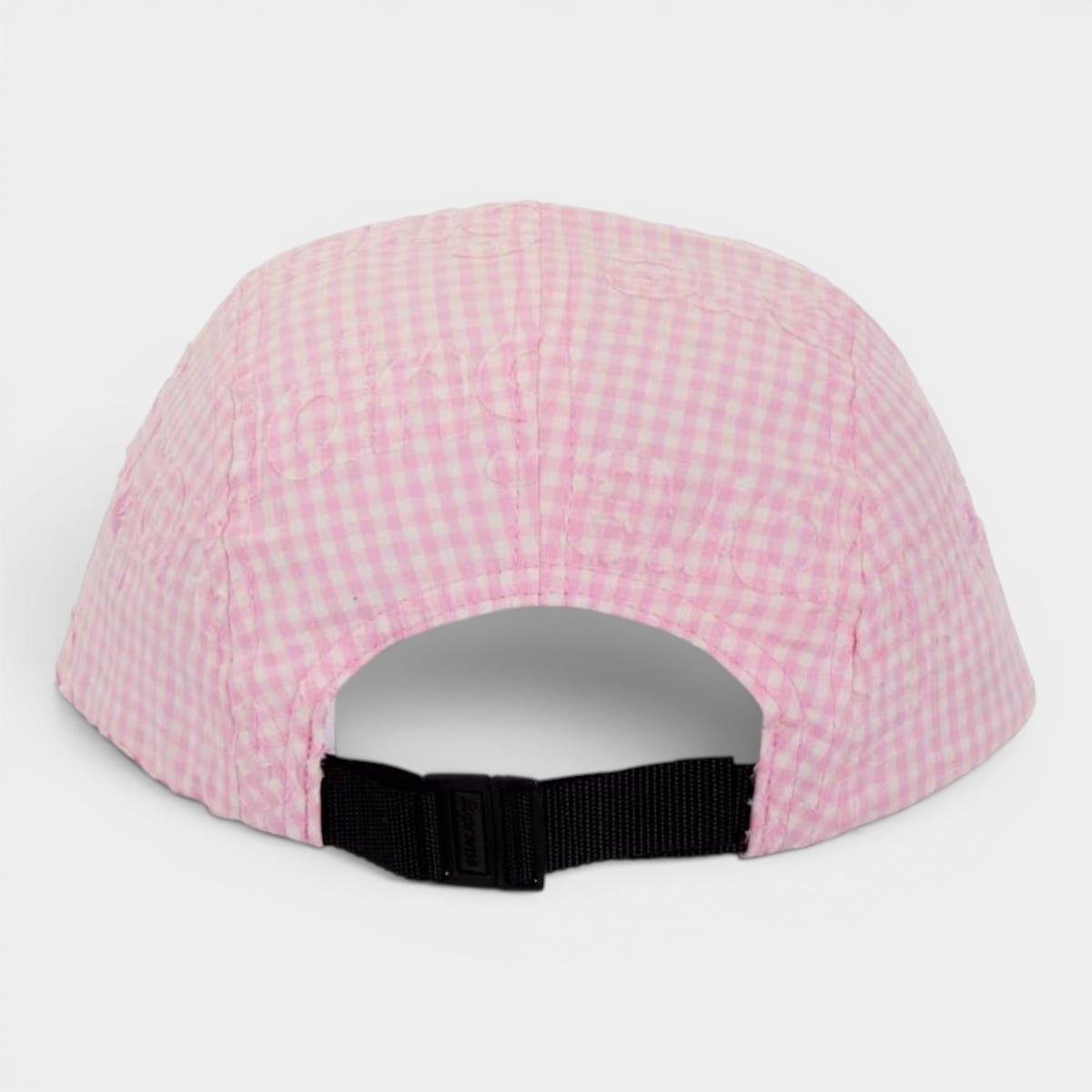  Supreme シュプリーム 2026SS Monogram Gingham Camp Cap モノグラムギンガム キャンプキャップ ピンク1