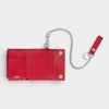Supreme シュプリーム 2026SS Leather Chain Wallet レザー チェーンウォレット レッド1