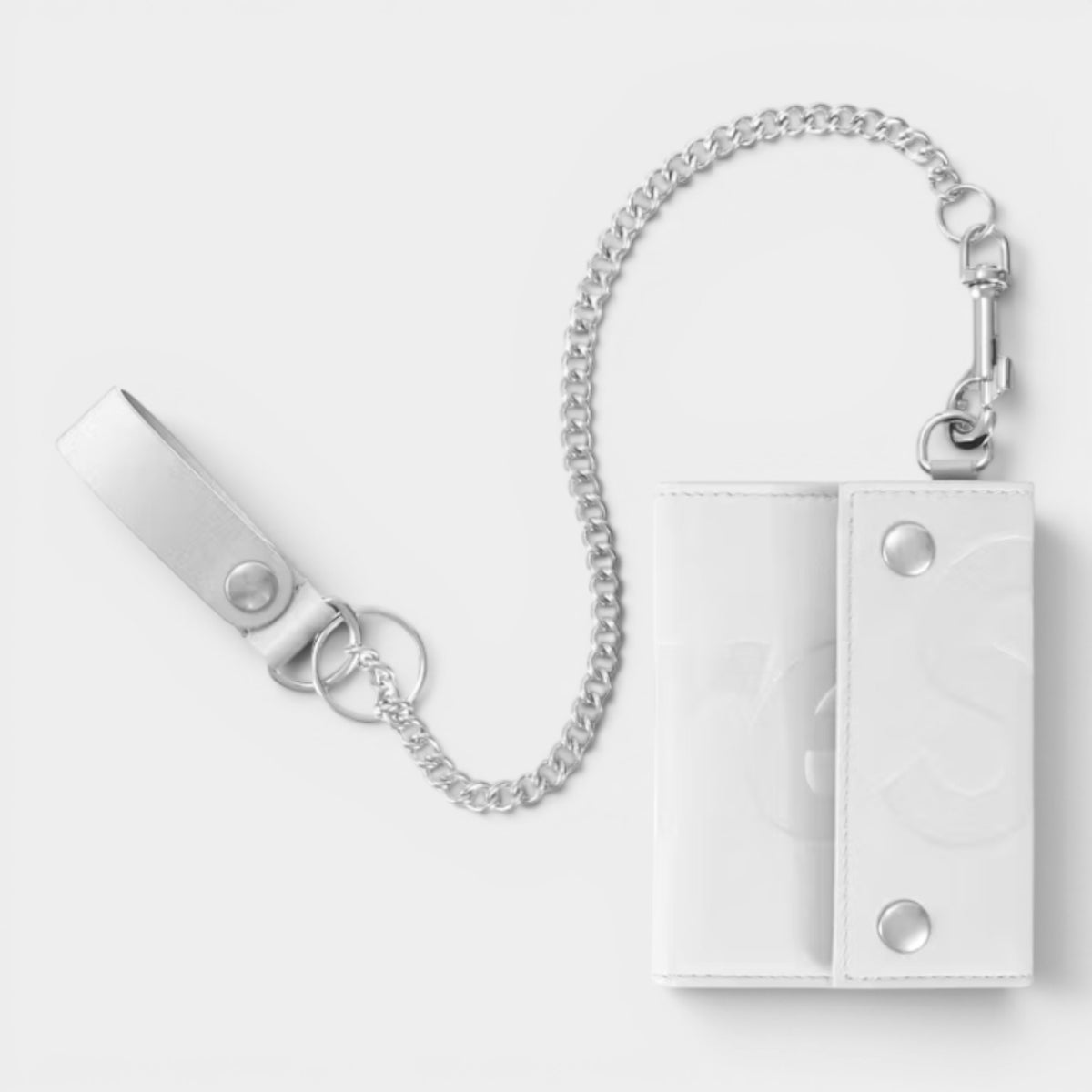 Supreme シュプリーム 2026SS Leather Chain Wallet レザー チェーンウォレット ホワイト