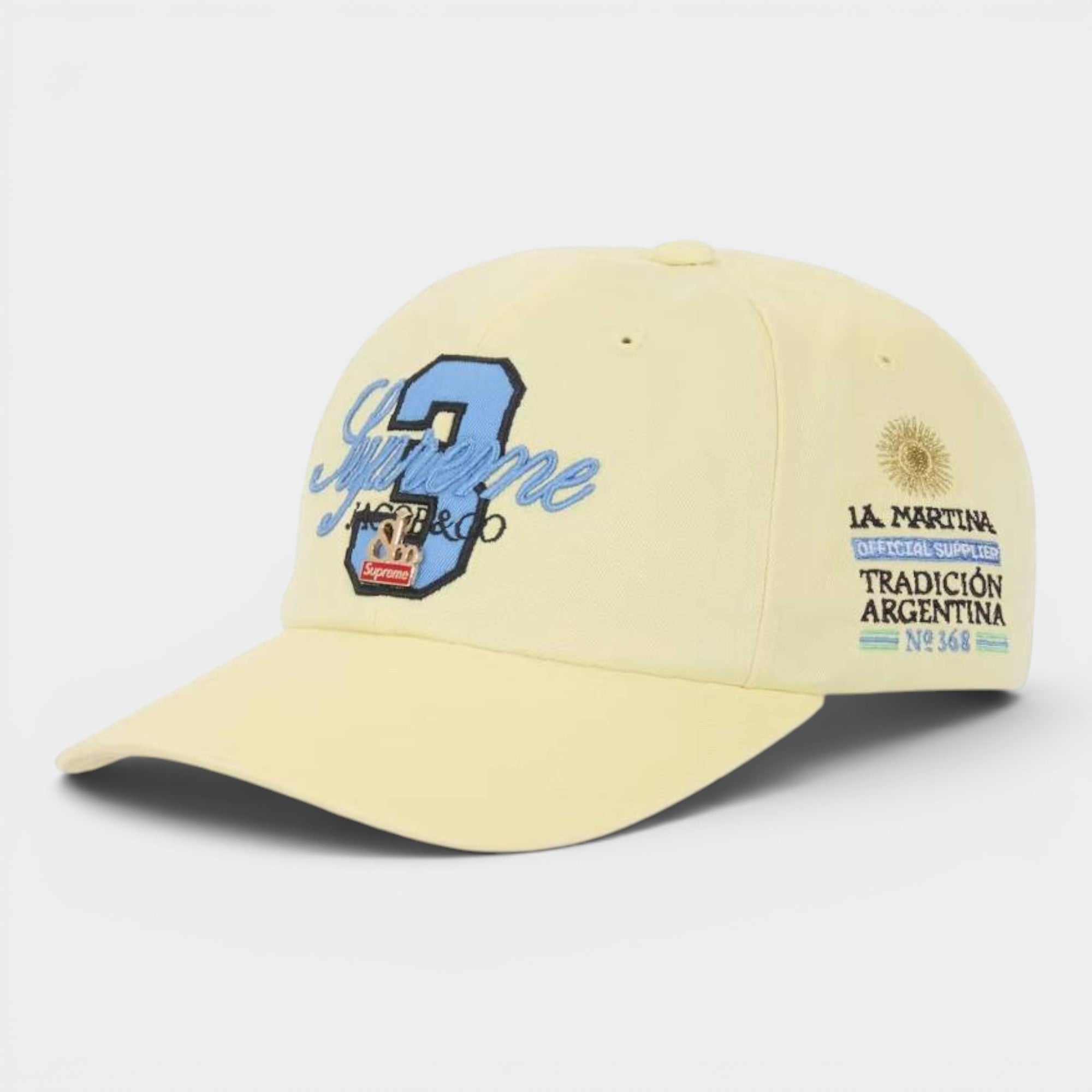 Supreme シュプリーム 2024SS Washed Chino Twill Camp Cap ウォッシュ