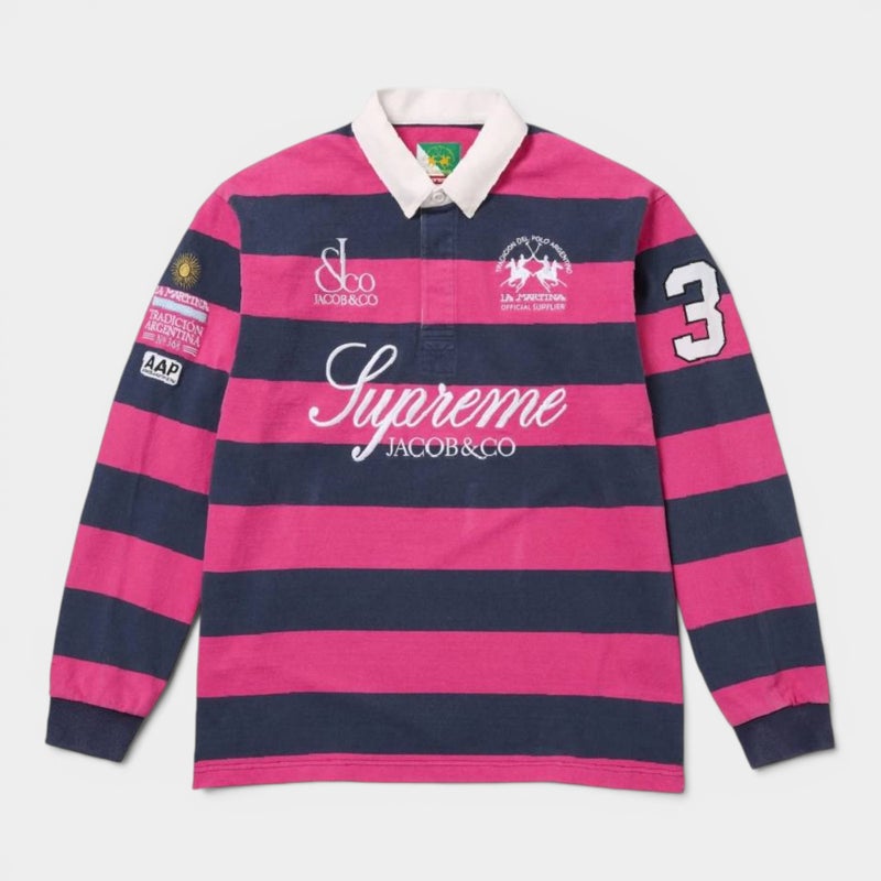  Supreme シュプリーム 2026SS La Martina Rugby ラマルティーナ ラグビー ストライプ