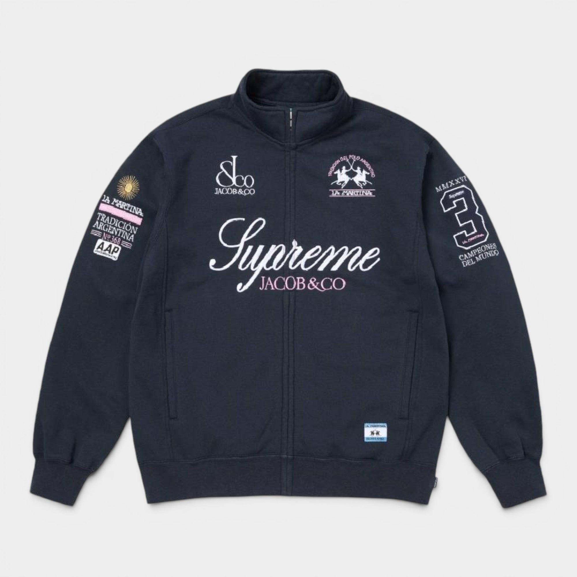 Supreme シュプリーム 2026SS La Martina Zip Up Sweatshirt ラマ 