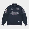 Supreme シュプリーム 2026SS La Martina Zip Up Sweatshirt ラマルティーナ ジップアップスウェット ネイビー