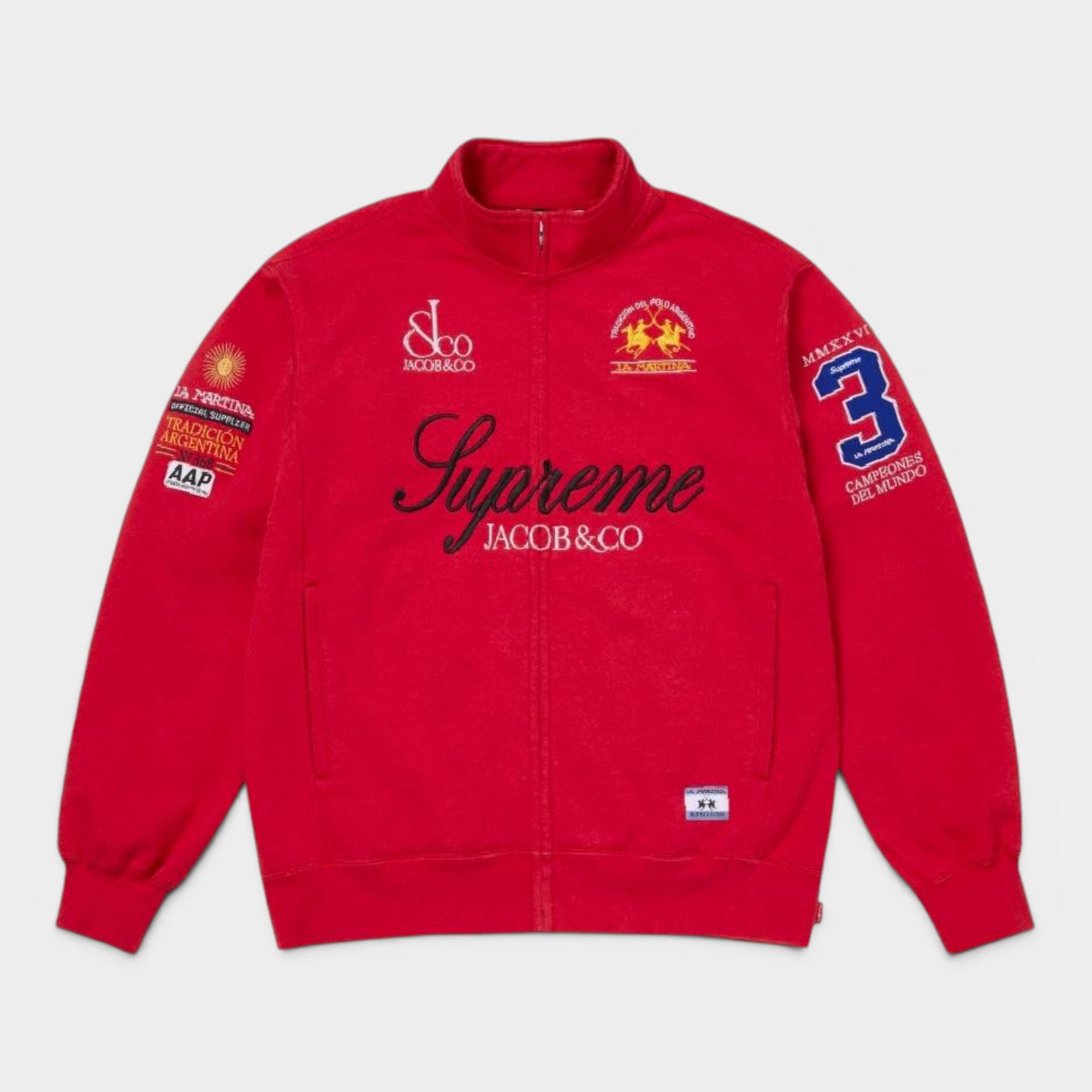 Supreme シュプリーム 2026SS La Martina Zip Up Sweatshirt ラマ 