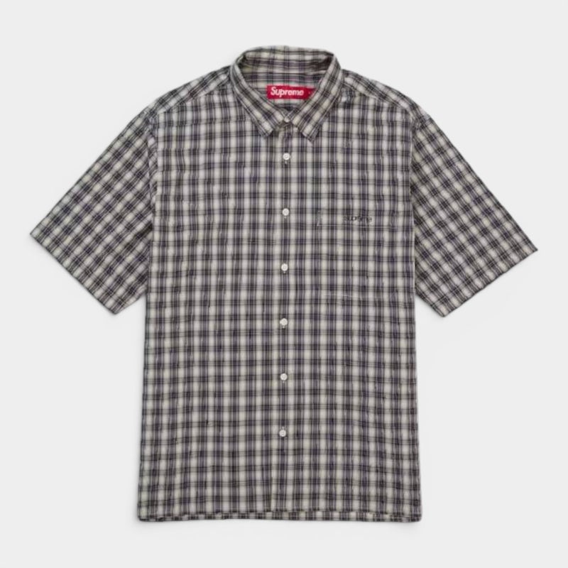 Supreme シュプリーム 2026SS Mini Plaid S/S Shirt ミニプレイド ショートスリーブシャツ ストーン