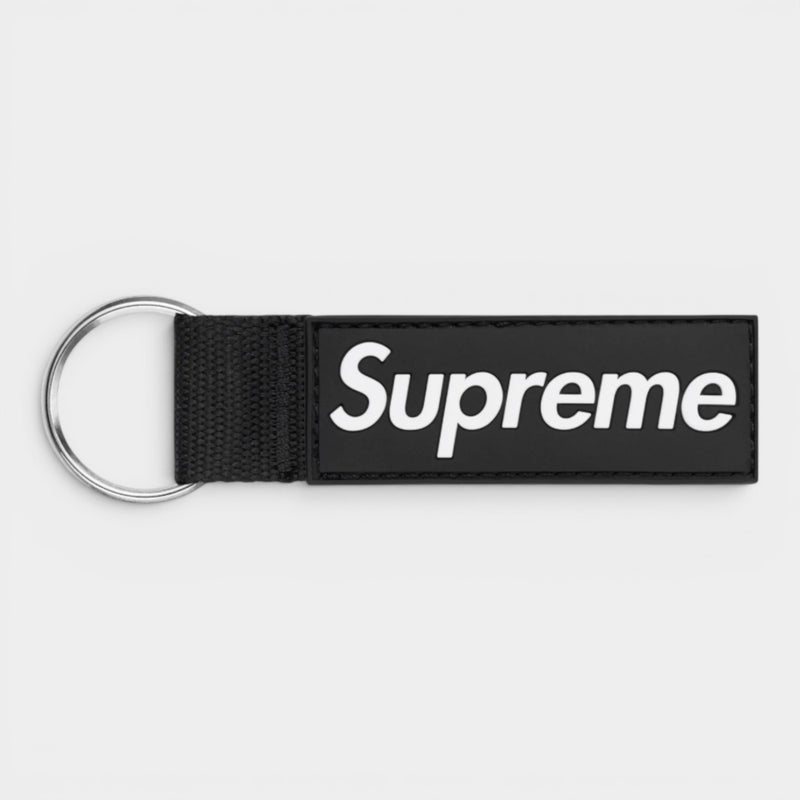 Supreme シュプリーム 2026SS Webbing Keychain　ウェビングキーチェーン　ブラック