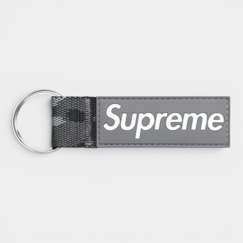 Supreme シュプリーム 2026SS Webbing Keychain　ウェビングキーチェーン　スノーカモ