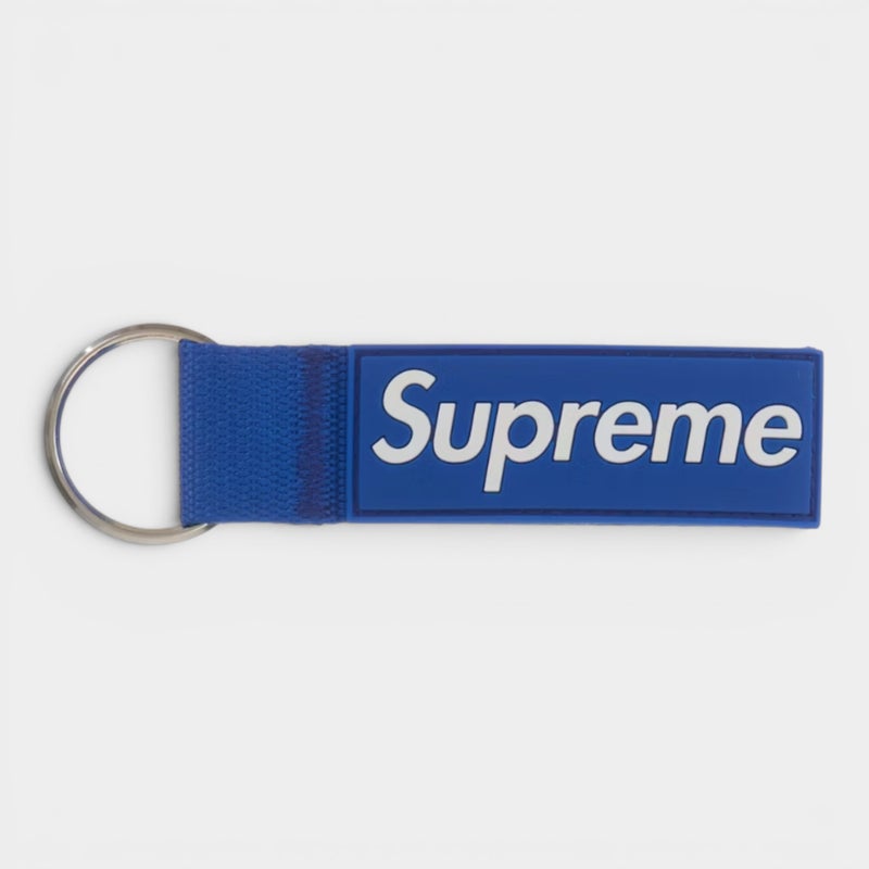 Supreme シュプリーム 2026SS Webbing Keychain　ウェビングキーチェーン　ロイヤル