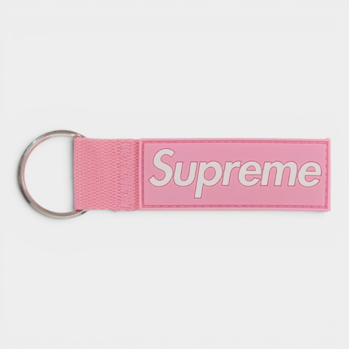 Supreme シュプリーム 2026SS Webbing Keychain　ウェビングキーチェーン　ピンク