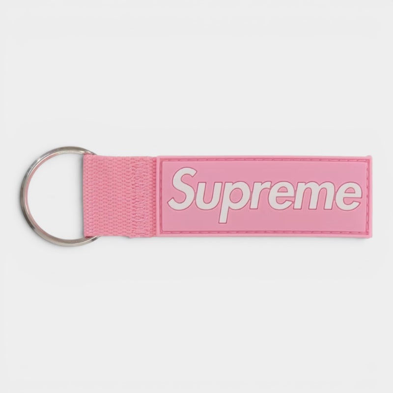 Supreme シュプリーム 2026SS Webbing Keychain　ウェビングキーチェーン　ピンク
