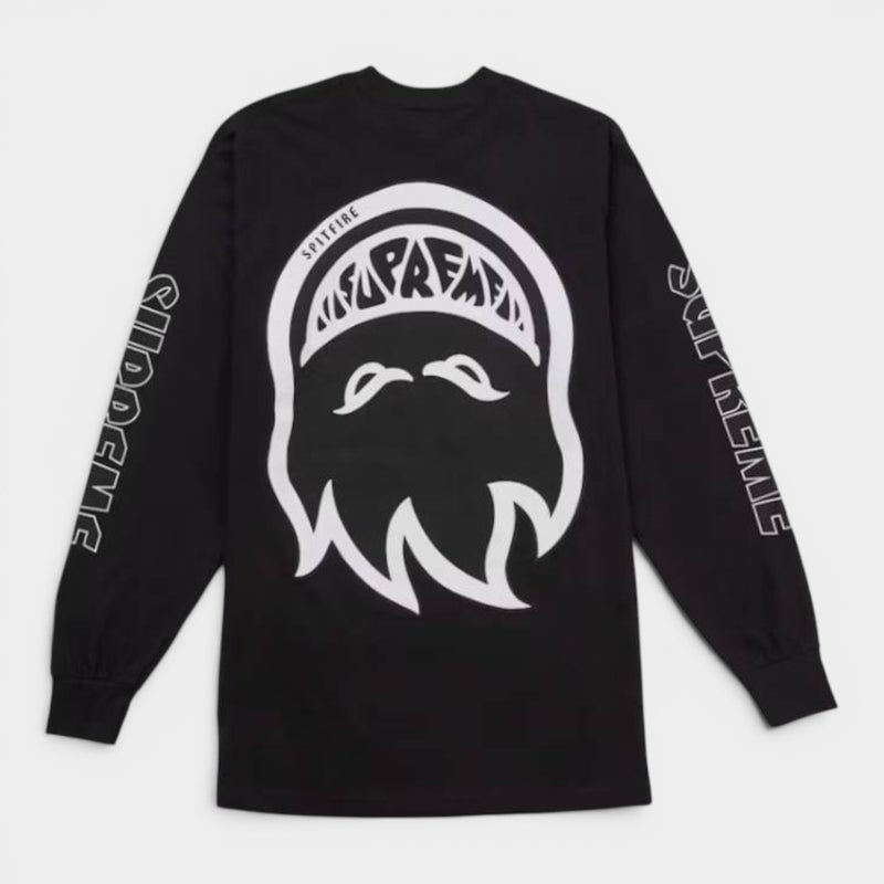 Supreme シュプリーム 2026SS Spitfire L/S Tee スピットファイア ロングスリーブTシャツ　ブラック