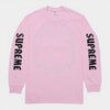Supreme シュプリーム 2026SS Spitfire L/S Tee スピットファイア ロングスリーブTシャツ　ライトピンク1