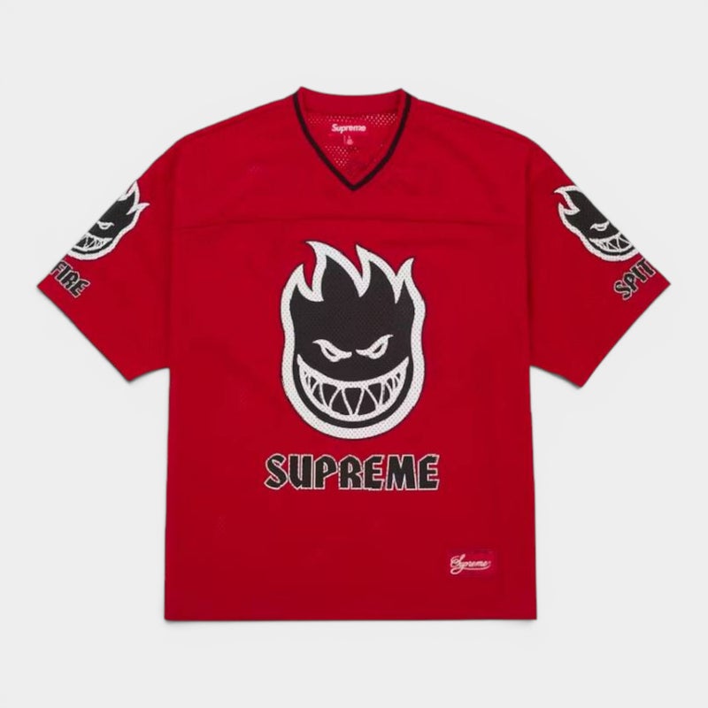 Supreme シュプリーム 2026SS Spitfire Football Jersey　スピットファイア フットボールジャージ　レッド