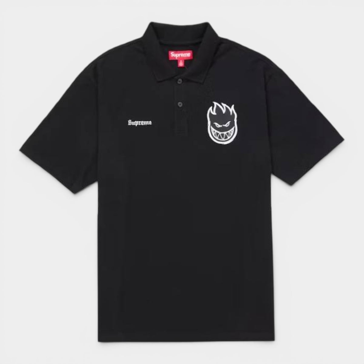  Supreme シュプリーム 2026SS Spitfire Polo スピットファイア ポロシャツ ブラック