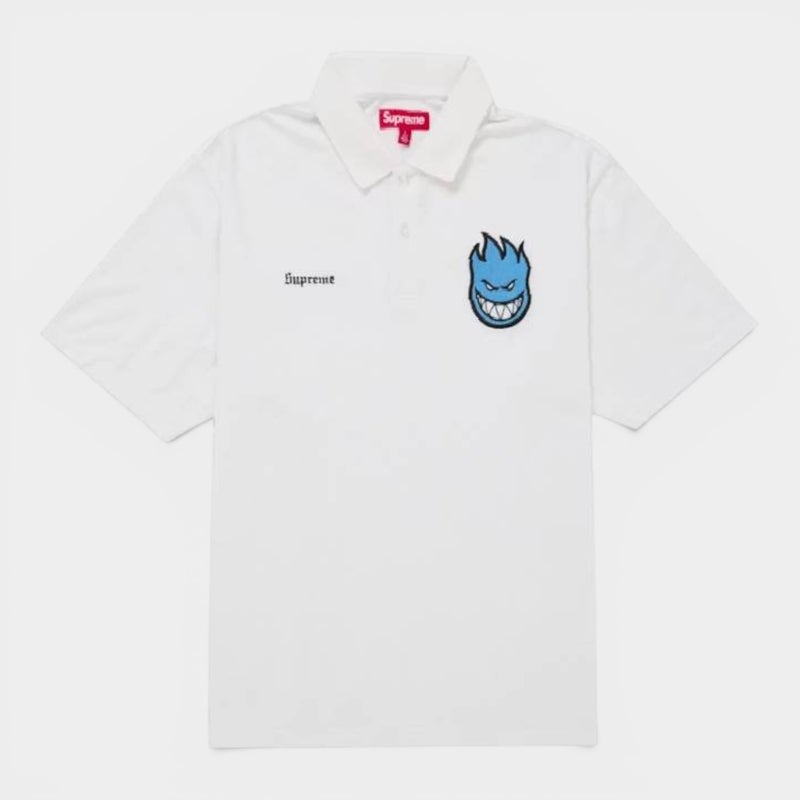 Supreme シュプリーム 2026SS Spitfire Polo スピットファイア ポロシャツ ホワイト