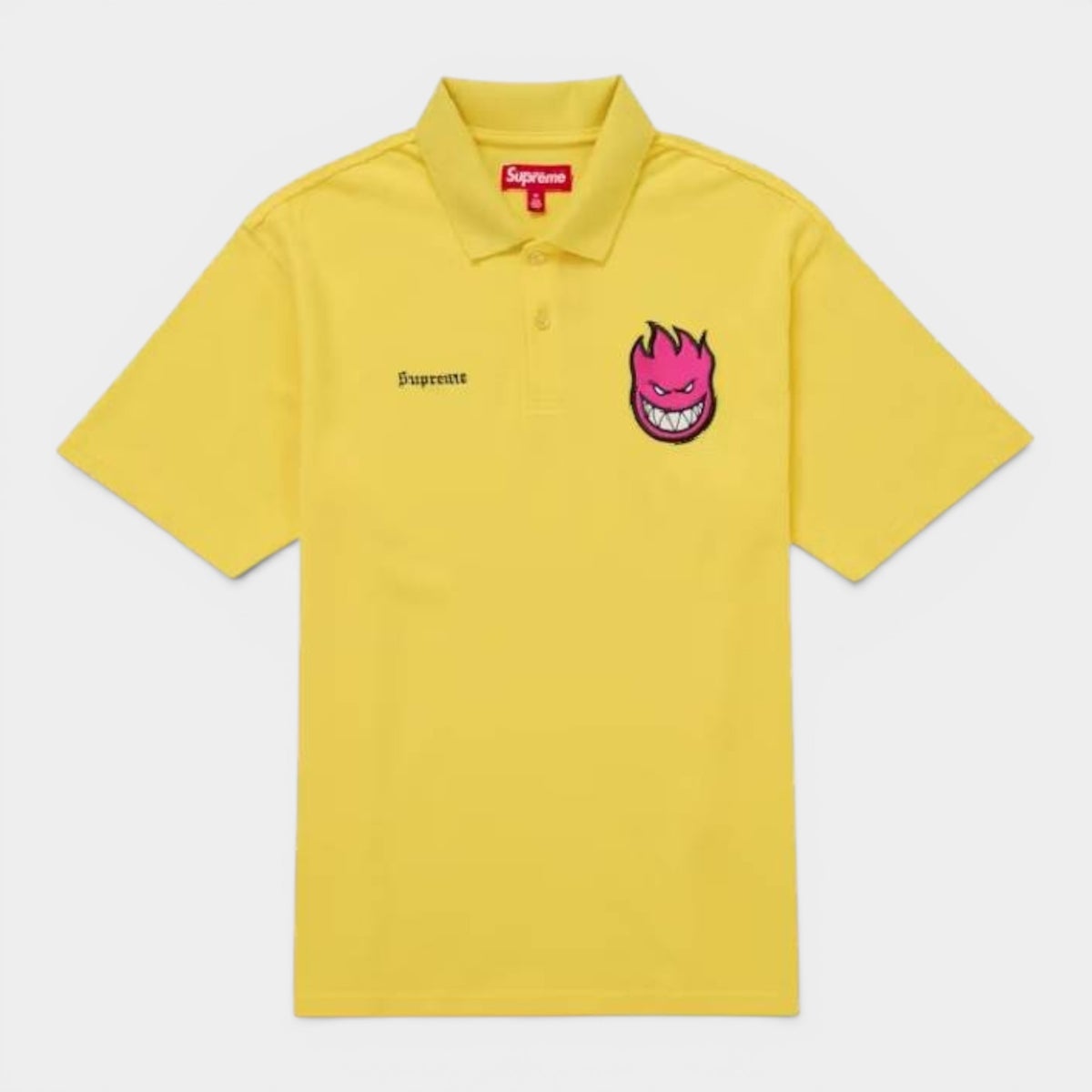 Supreme シュプリーム 2026SS Spitfire Polo スピットファイア ポロシャツ イエロー