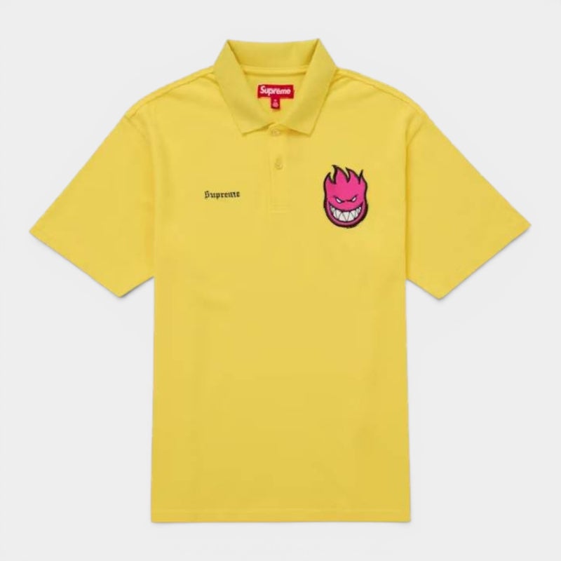 Supreme シュプリーム 2026SS Spitfire Polo スピットファイア ポロシャツ イエロー