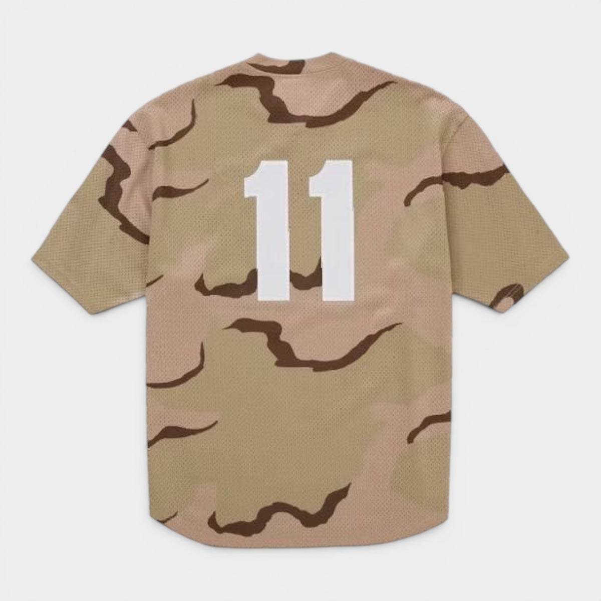 Supreme シュプリーム 2026SS Shop S Logo Baseball Henley ショップSロゴ ベースボールヘンリー デザートカモ/パリ1