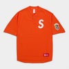 Supreme シュプリーム 2026SS Shop S Logo Baseball Henley ショップSロゴ ベースボールヘンリー オレンジ/ミラノ