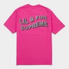 Supreme シュプリーム 2026SS Based Tee ベースドTシャツ フューシャ1