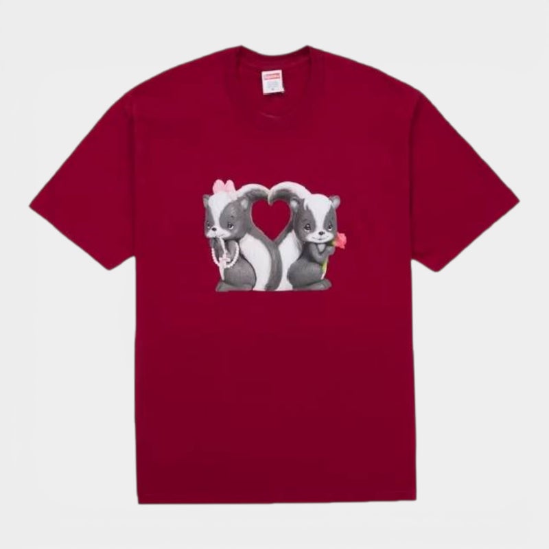 Supreme シュプリーム 2026SS Skunk Tee スカンクTシャツ カーディナル