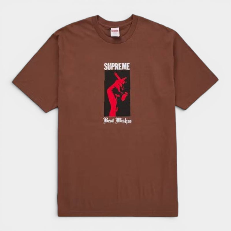 Supreme シュプリーム 2026SS Wish Tee　ウィッシュTシャツ　ブラウン