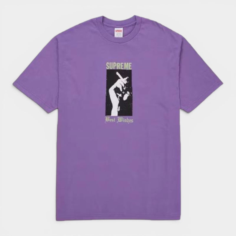 Supreme シュプリーム 2026SS Wish Tee　ウィッシュTシャツ　パープル