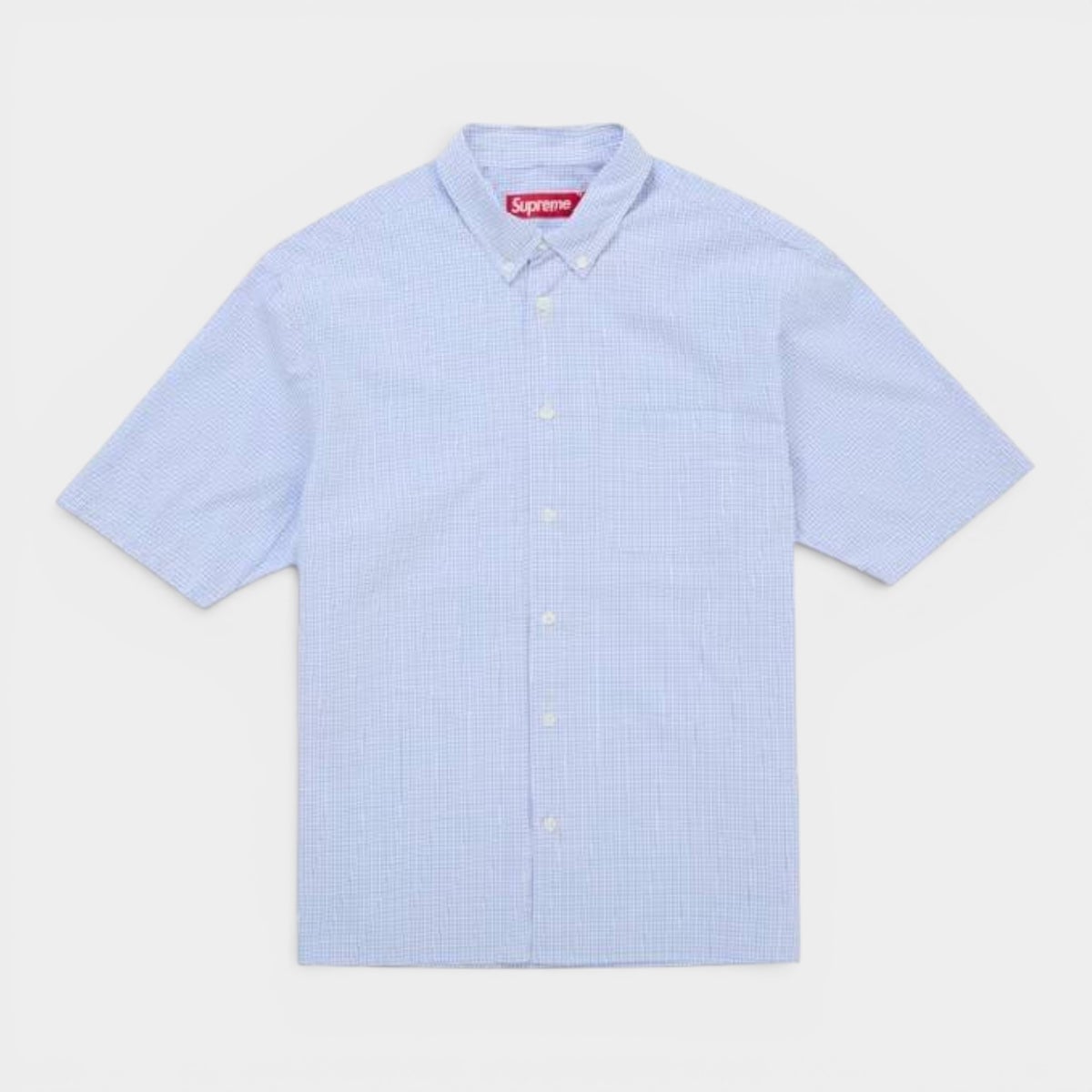 Supreme シュプリーム 2026SS Gingham S/S Shirt ギンガムショートスリーブシャツ ブルー