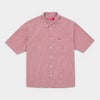  Supreme シュプリーム 2026SS Gingham S/S Shirt ギンガムショートスリーブシャツ　レッド