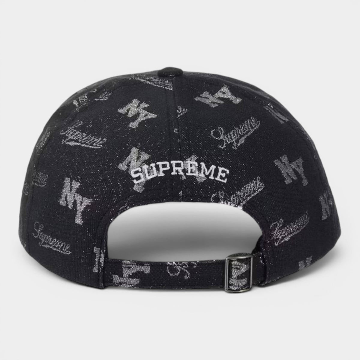 Supreme シュプリーム 2026SS Monogram 6-Panel Cap モノグラム 6パネル キャップ ブラック1