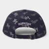 Supreme シュプリーム 2026SS Monogram 6-Panel Cap モノグラム 6パネル キャップ ネイビー1