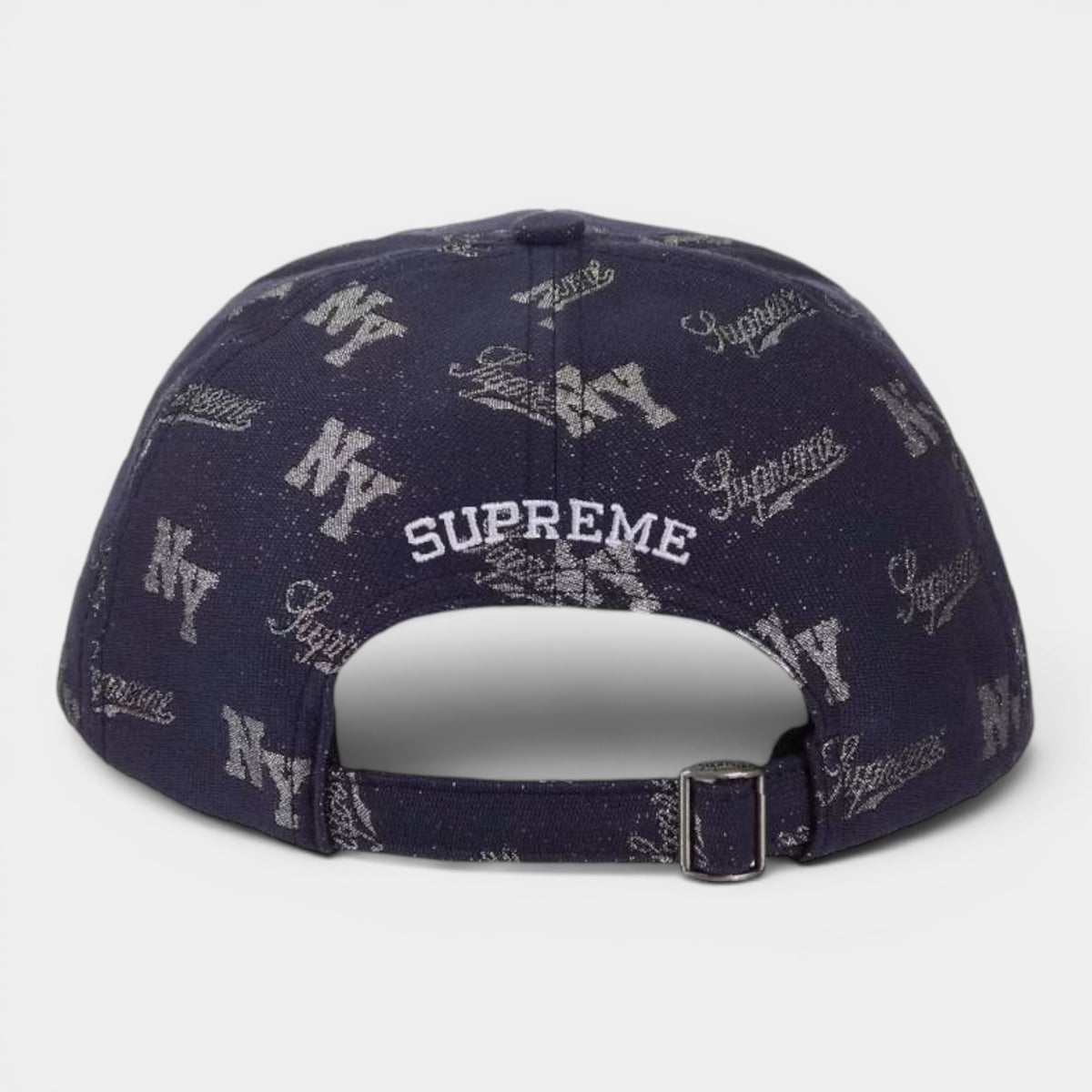 Supreme シュプリーム 2026SS Monogram 6-Panel Cap モノグラム 6パネル キャップ ネイビー1