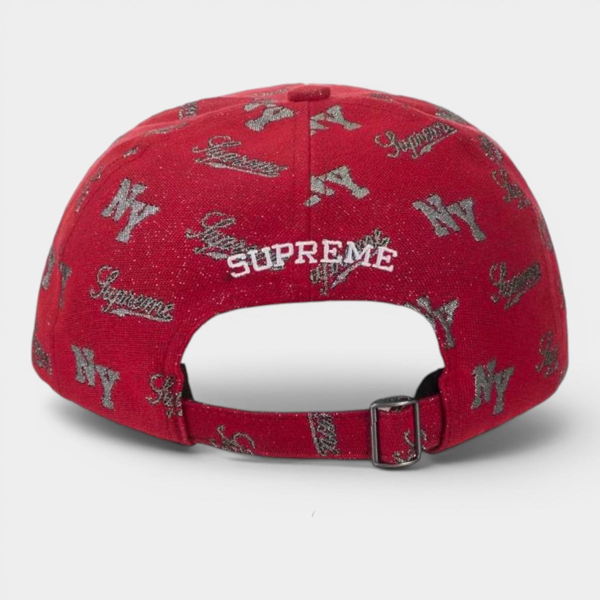  Supreme シュプリーム 2026SS Monogram 6-Panel Cap モノグラム 6パネル キャップ レッド1