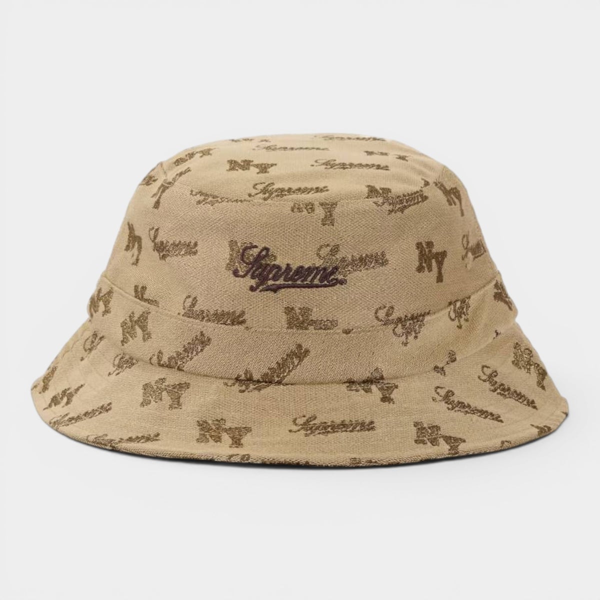 Supreme シュプリーム 2026SS Monogram Crusher Hat モノグラム クラッシャーハット タン