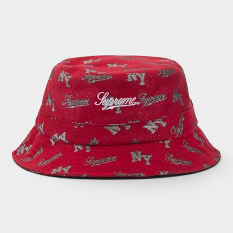 Supreme シュプリーム 2026SS Monogram Crusher Hat モノグラム クラッシャーハット レッド