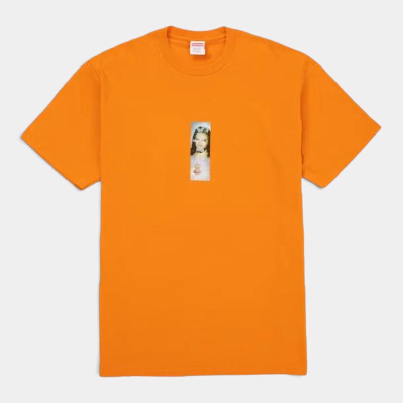 Supreme シュプリーム 2026AW Prayer Card Box Logo Tee プレイヤーカード ボックスロゴTシャツ オレンジ