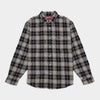 Supreme シュプリーム 2026AW Frayed Textured Plaid Shirt　フレイドテクスチャード プラッドシャツ　ブラック