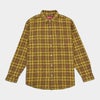 Supreme シュプリーム 2026AW Frayed Textured Plaid Shirt　フレイドテクスチャード プラッドシャツ　ゴールド