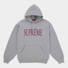 Supreme シュプリーム 2026AW Capital Hooded Sweatshirt　キャピタルフーデッド スウェットパーカー ヘザーグレー