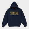  Supreme シュプリーム 2026AW Capital Hooded Sweatshirt　キャピタルフーデッド スウェットパーカー ネイビー