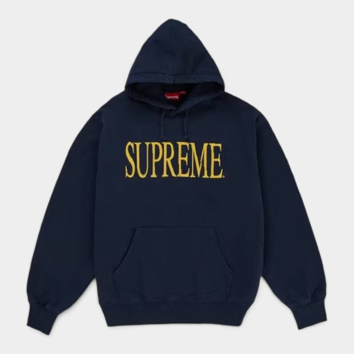  Supreme シュプリーム 2026AW Capital Hooded Sweatshirt　キャピタルフーデッド スウェットパーカー ネイビー