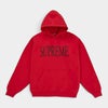 Supreme シュプリーム 2026AW Capital Hooded Sweatshirt　キャピタルフーデッド スウェットパーカー ダークオレンジ