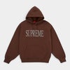 Supreme シュプリーム 2026AW Capital Hooded Sweatshirt　キャピタルフーデッド スウェットパーカー ブラウン