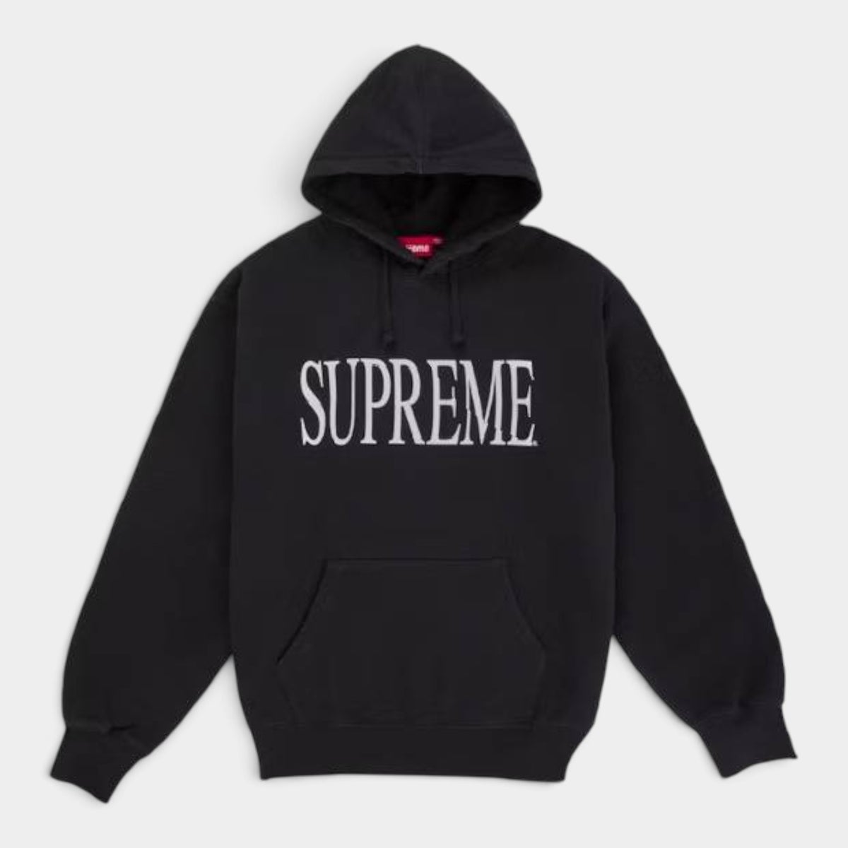  Supreme シュプリーム 2026AW Capital Hooded Sweatshirt　キャピタルフーデッド スウェットパーカー ブラック